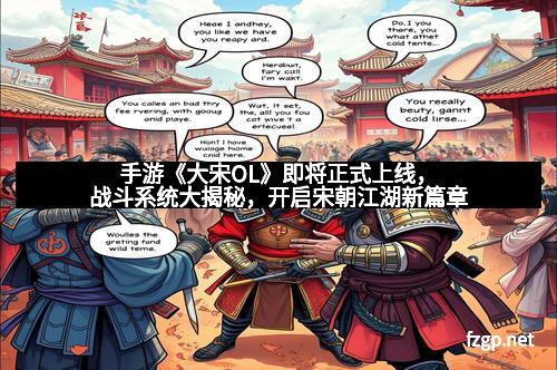 手游《大宋OL》即将正式上线，战斗系统大揭秘，开启宋朝江湖新篇章